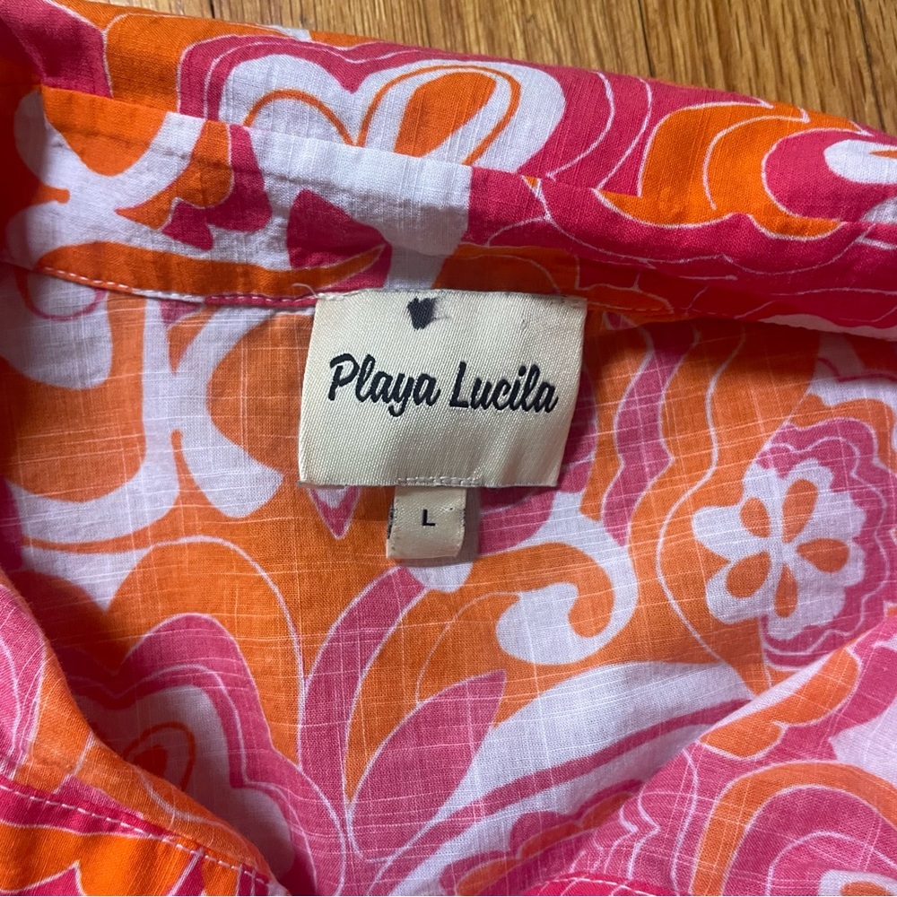 Playa Lucila Retro Top and Matching Shorts 2-Piece Set - Sz Large - Picture 10 of 16